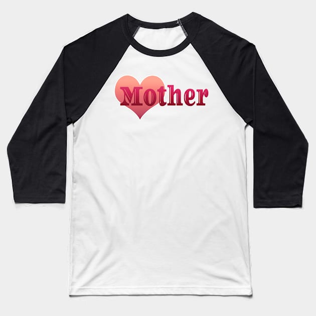 Mother Baseball T-Shirt by Creative Has